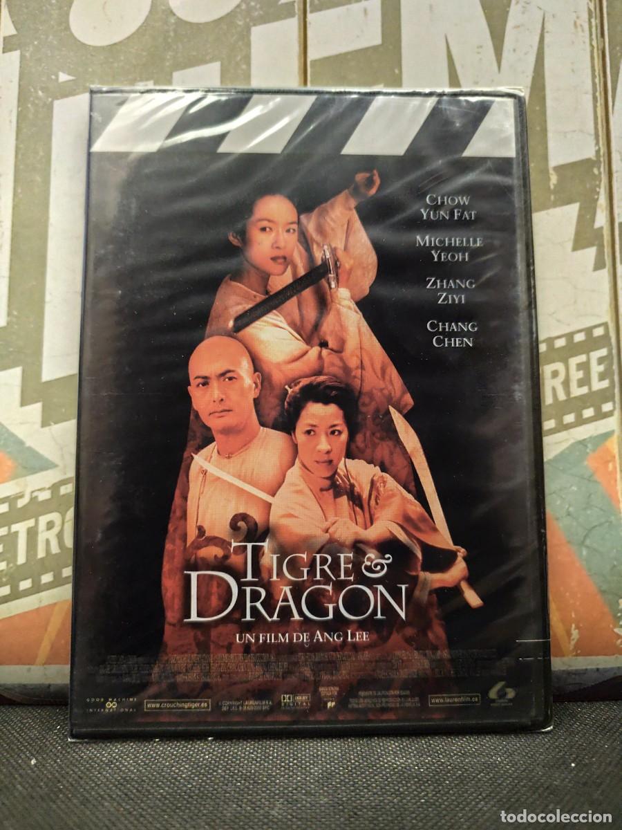 Cinema: DVD Slim 327 Tigre & Drag&oacute;n / Caja fina precintado