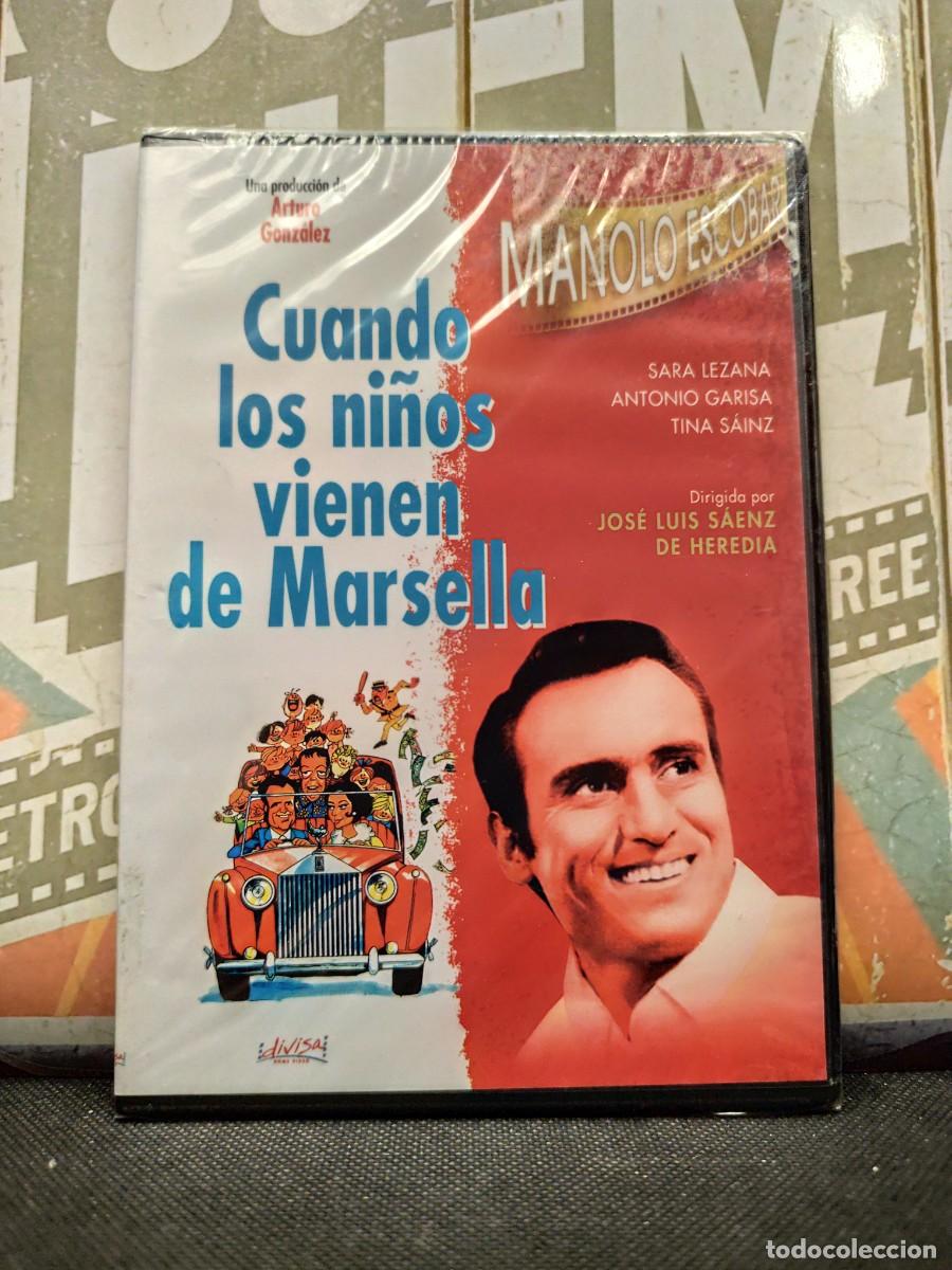 Kino: DVD Slim 336 Cuando los ni&ntilde;os vienen de Marsella &rdquo;Manolo Escobar&rdquo; / Caja fina precintado