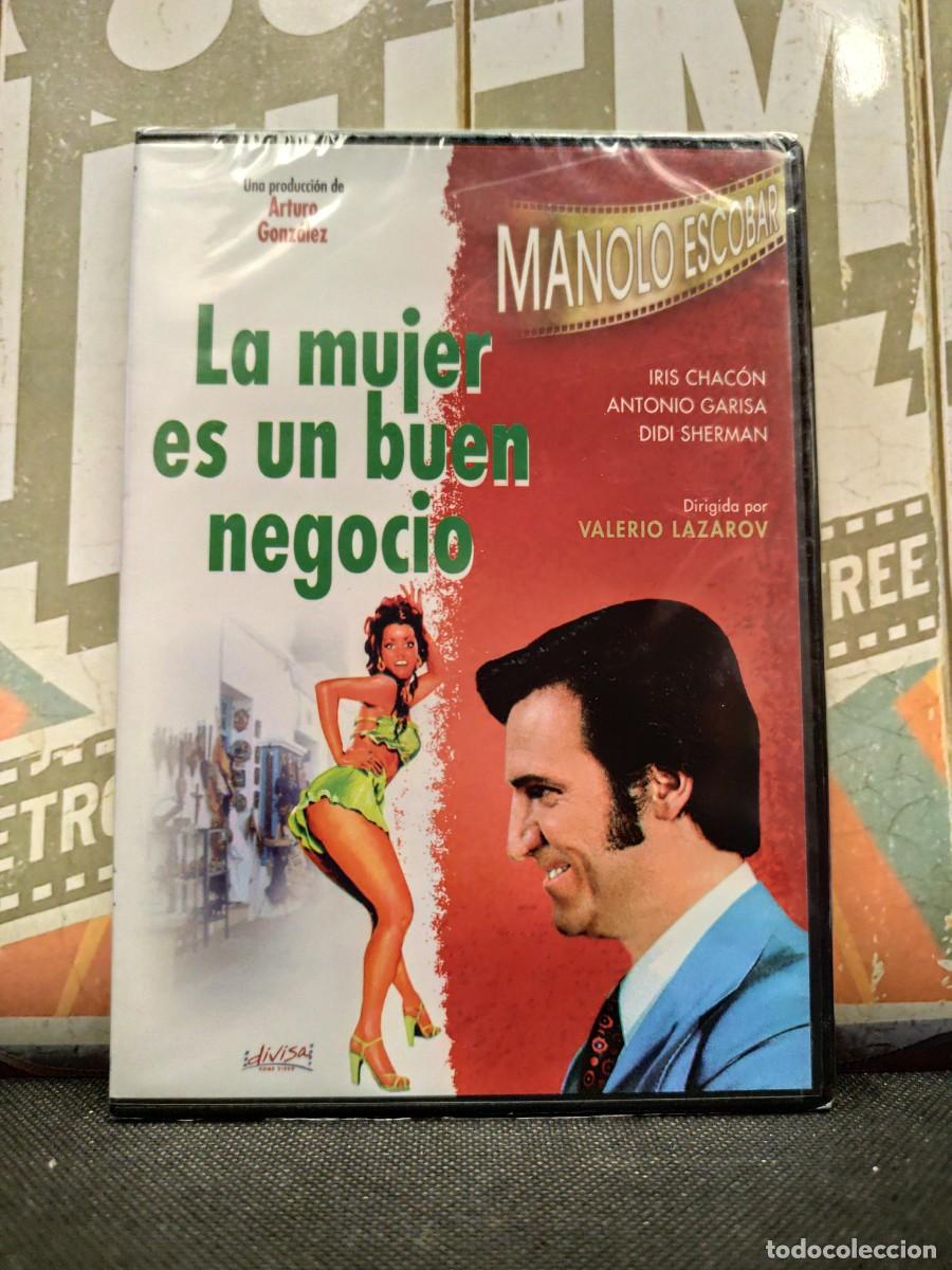 Cinema: DVD Slim 337 La mujer es un buen negocio &rdquo;Manolo Escobar&rdquo; / Caja fina precintado