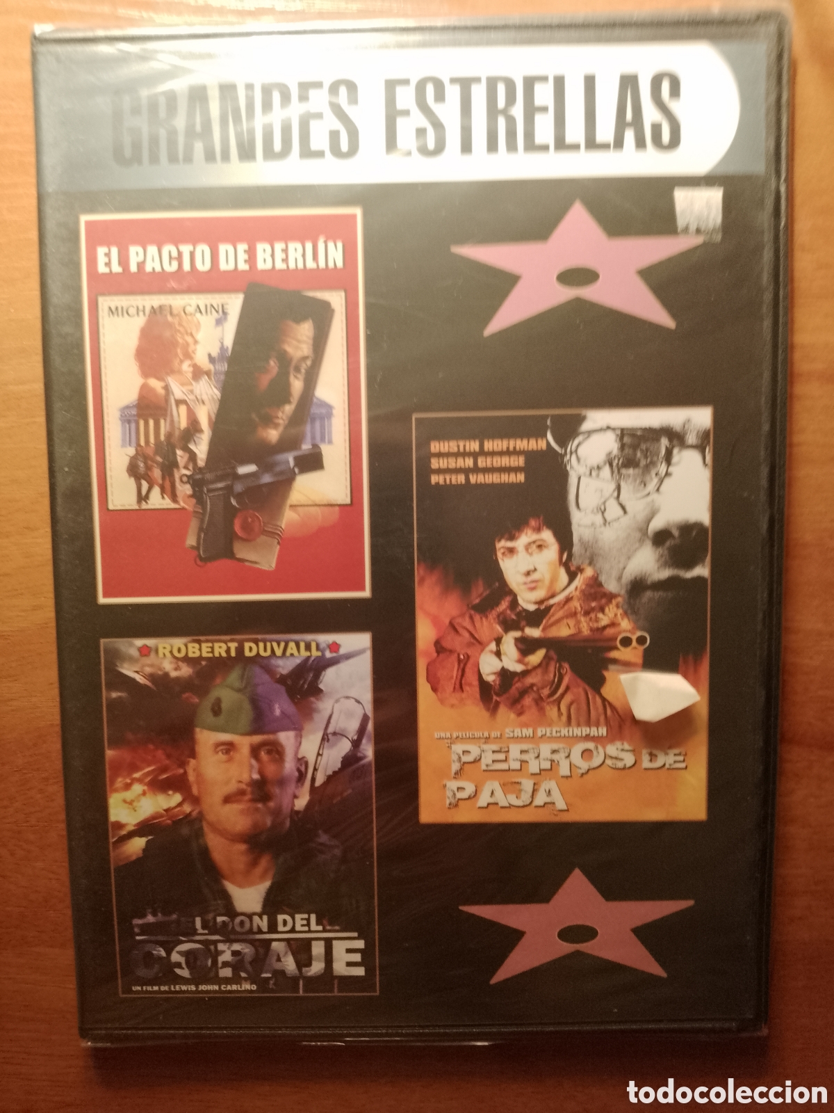 Cin&eacute;ma: EL PACTO DE BERLIN / PERROS DE PAJA / EL DON DEL CORAJE - DVD NUEVO PRECINTADO SLIM