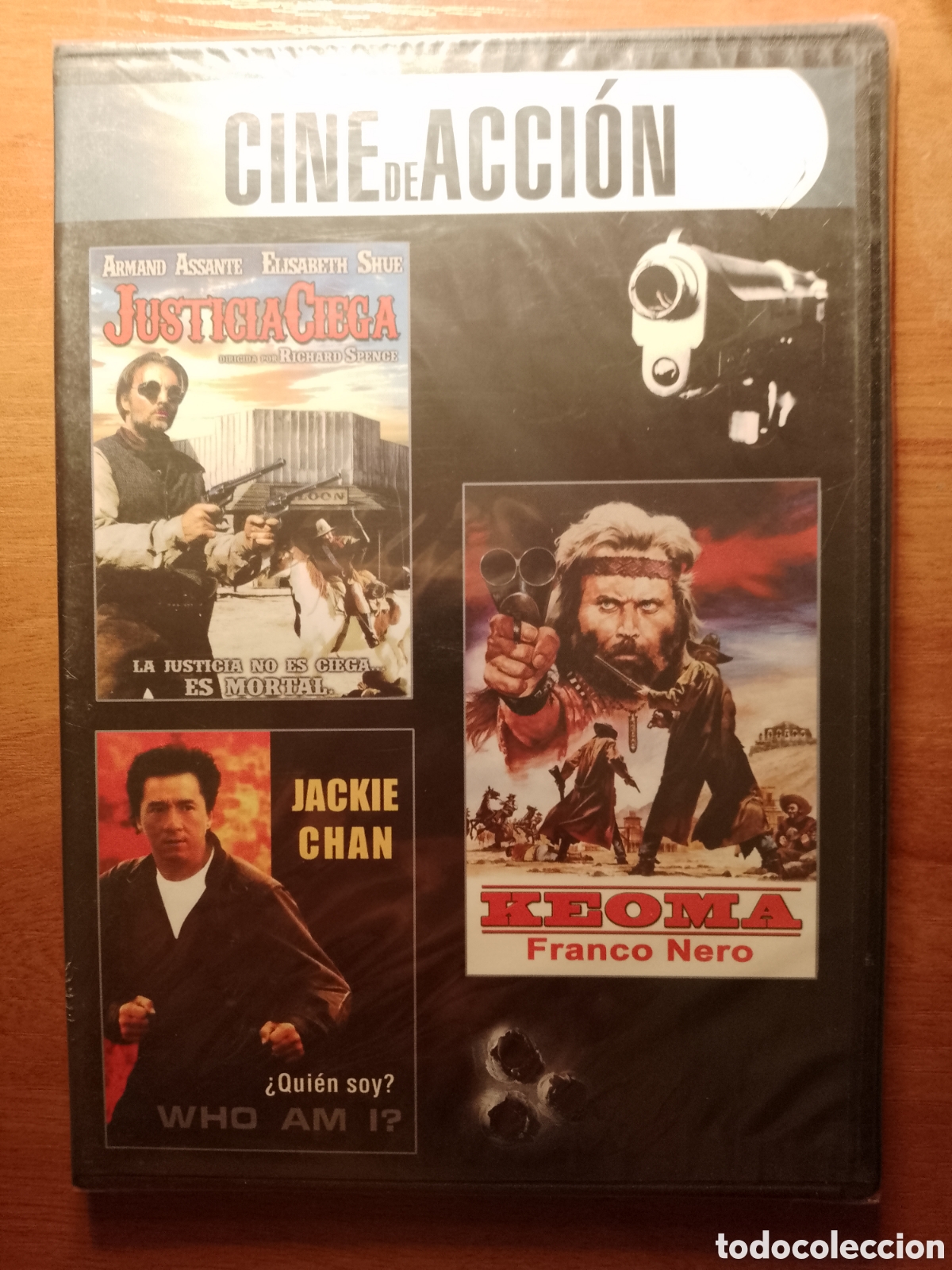 Cinema: JUSTICIA CIEGA - WHO AM I? - KEOMA - DVD NUEVO PRECINTADO SLIM