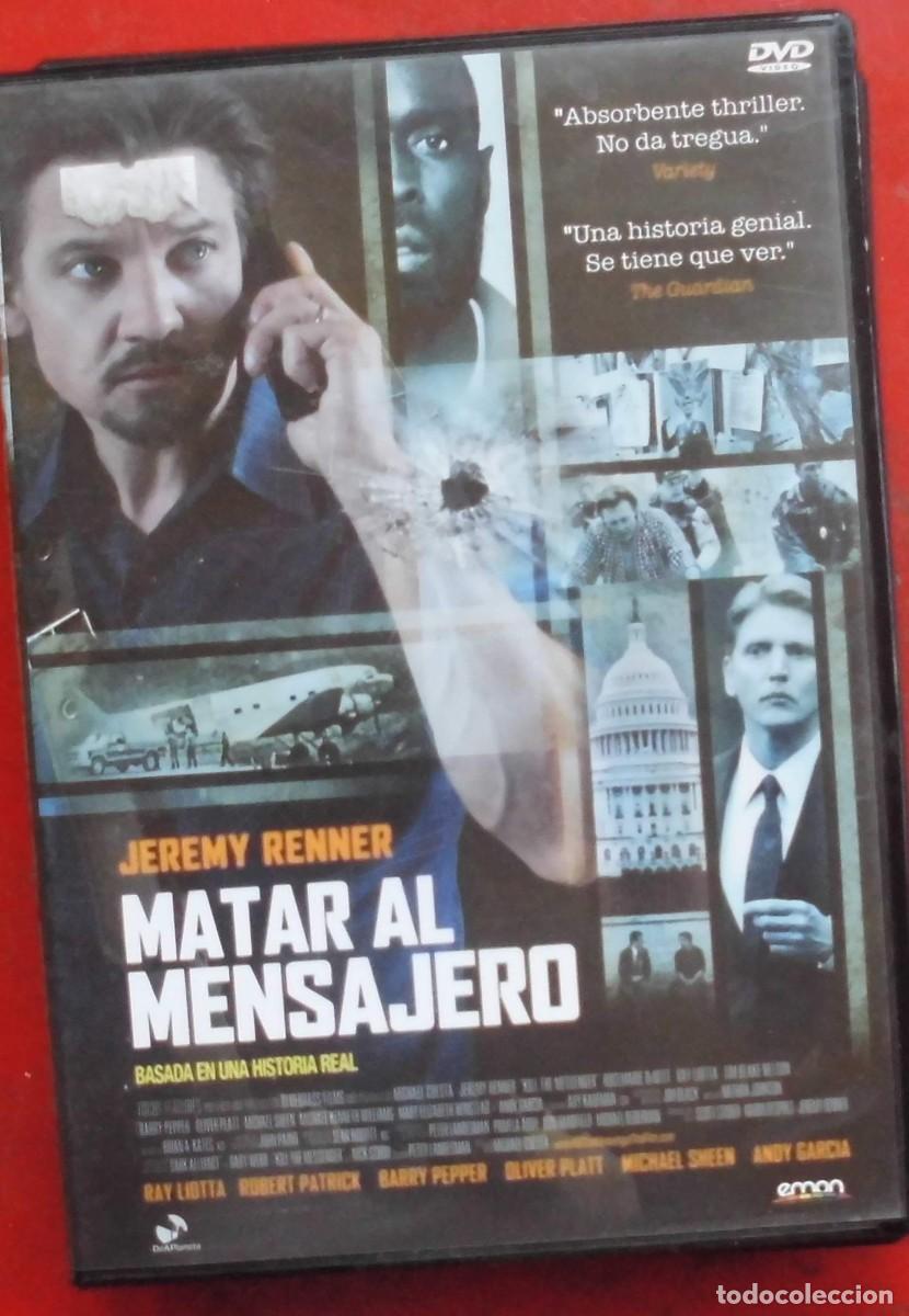 Cinema: MATAR AL MENSAJERO. DVD EN BUEN ESTADO.