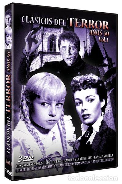Cin&eacute;ma: Cl&aacute;sicos del terror a&ntilde;os 50 - Volumen 1- 8436569302781
