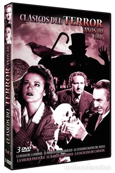 Cin&eacute;ma: Cl&aacute;sicos del terror a&ntilde;os 40 - Vol. 1- 8436022233454
