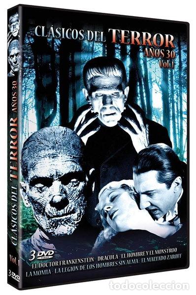 Cinema: Cl&aacute;sicos del Terror A&ntilde;os 30 - Volumen 1- 8436022232334