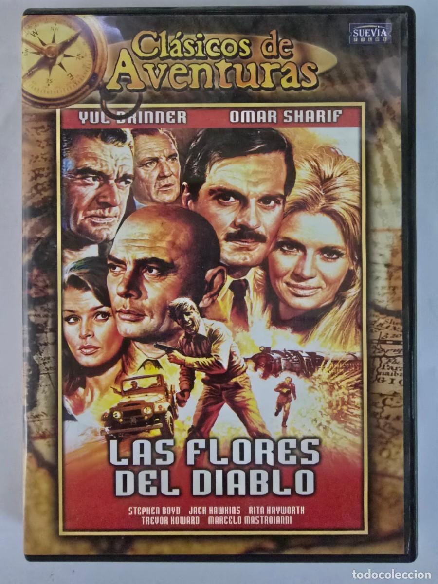 Cinema: DVD Las Flores del Diablo.Omar Sharif.YUl Brinner