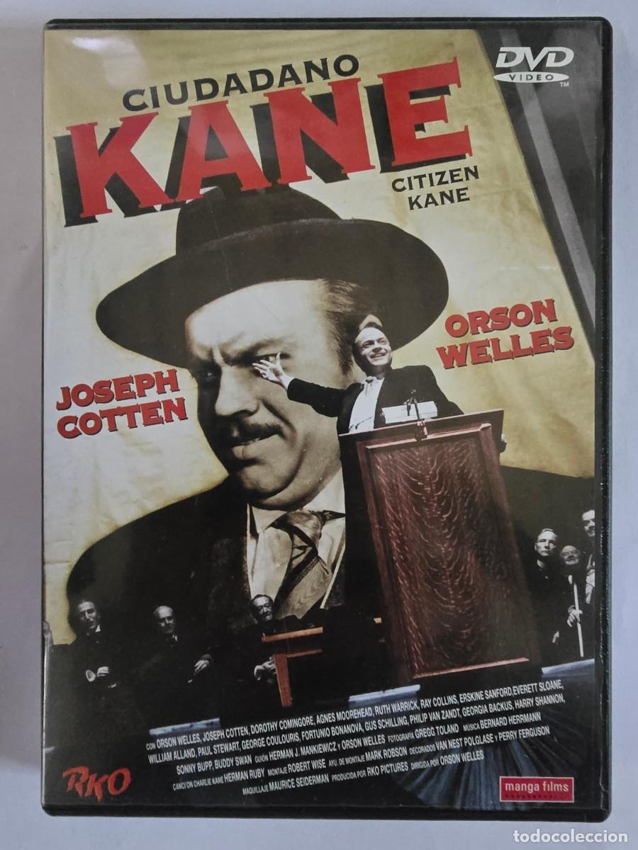 Cinema: DVD Ciudadano Kane.Orson Welles
