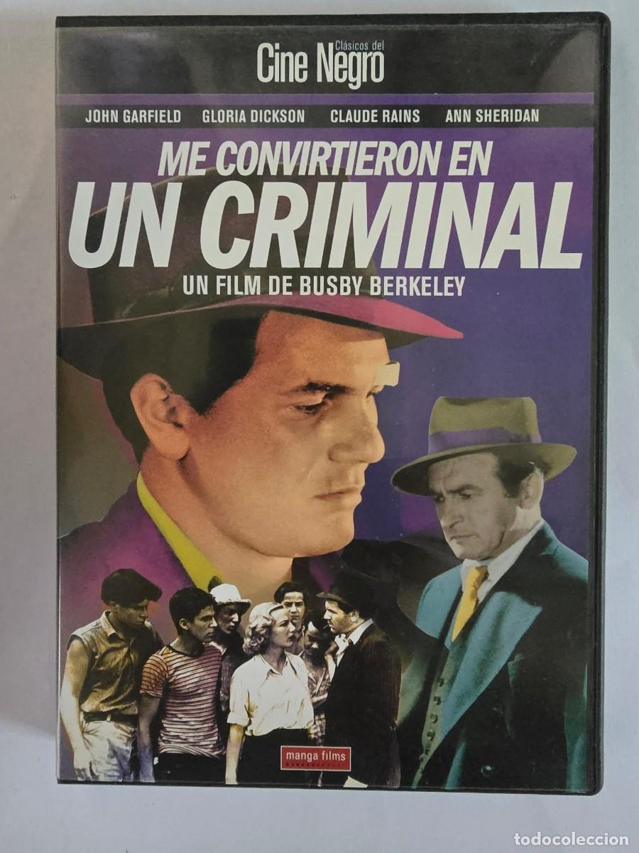 Cinema: DVD Me Convirtieron en un Criminal.John Garfield