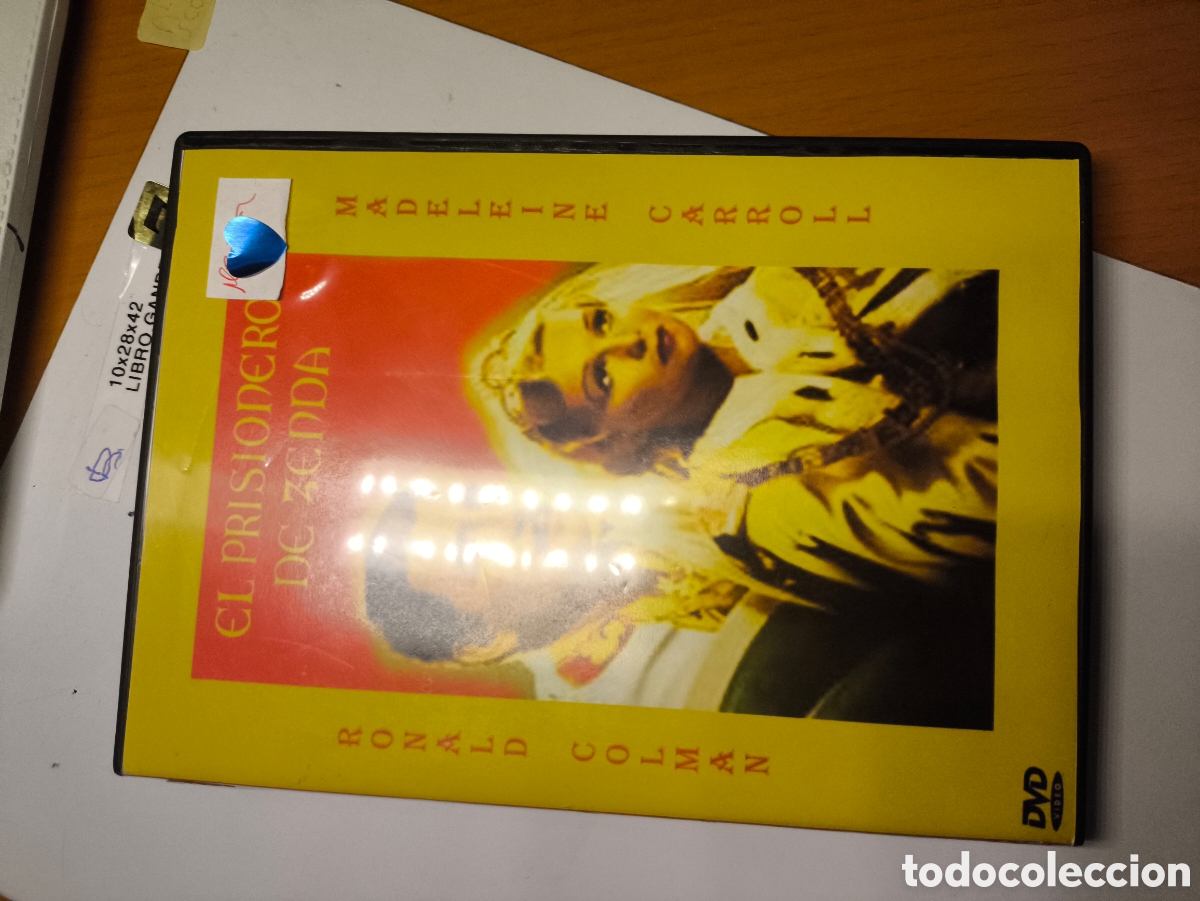 Cinema: DVD de el prisionero de zenda.lote.E n 284