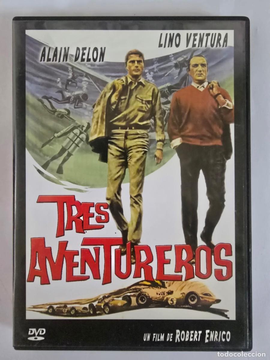 Kino: DVD Tres Aventureros.Alain Delon