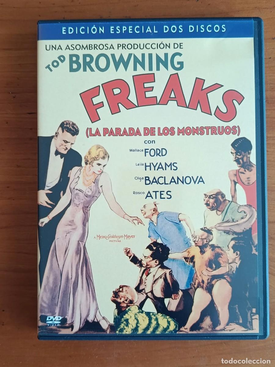 Cinema: DVD FREAKS LA PARADA DE LOS MONSTRUOS. 2 DISCOS. COMO NUEVO