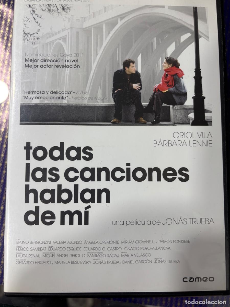 Cinema: TODAS LAS CANCIONES HABLAN DE MI (Pel&iacute;cula DVD)
