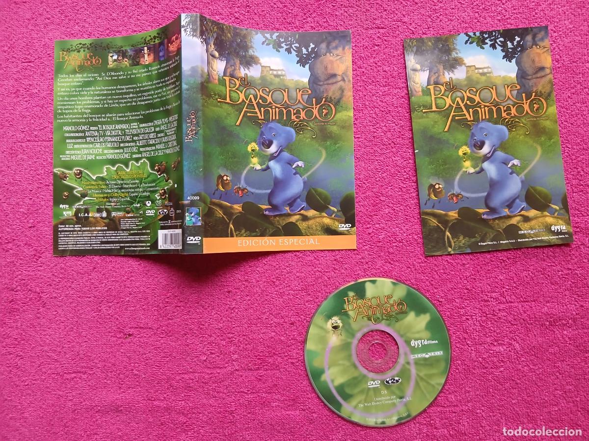 Kino: el bosque animado edici&oacute;n especial 2001 Dygra Films solo disco y caratulas