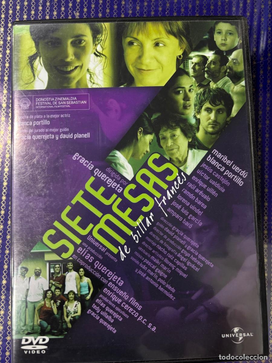 Cinema: SIETE MESAS DE BILLAR FRANCES (Pel&iacute;cula DVD)