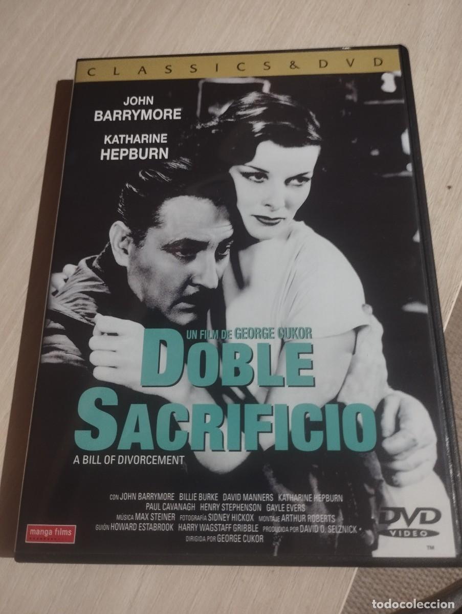 Kino: DVD Doble sacrificio de George Cukor con John Barrymore y Katharine Hepburn