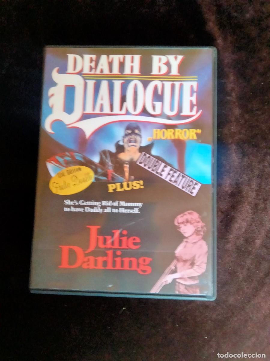 Cine: death by dialogo + julie darling - dvd como nuevo