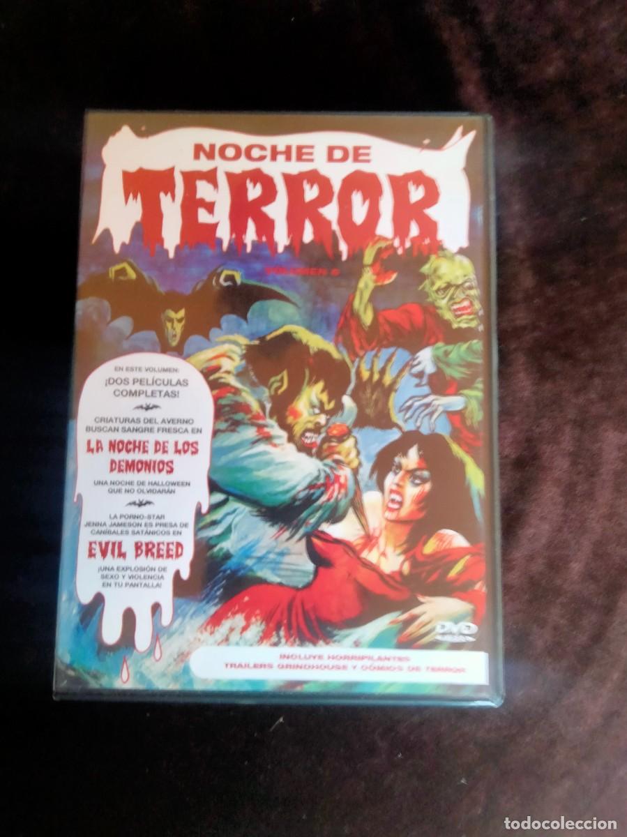 Cine: la noche de los demonios + evil breed - dvd como nuevo