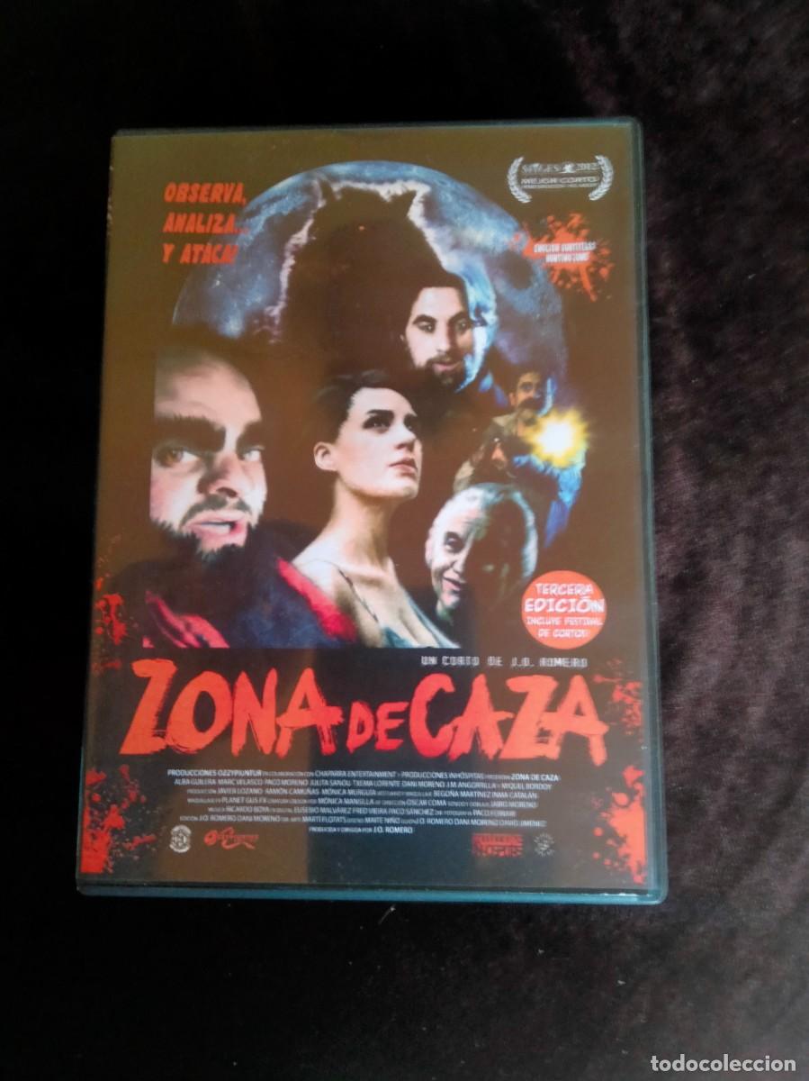 Cine: zona de caza - dvd como nuevo