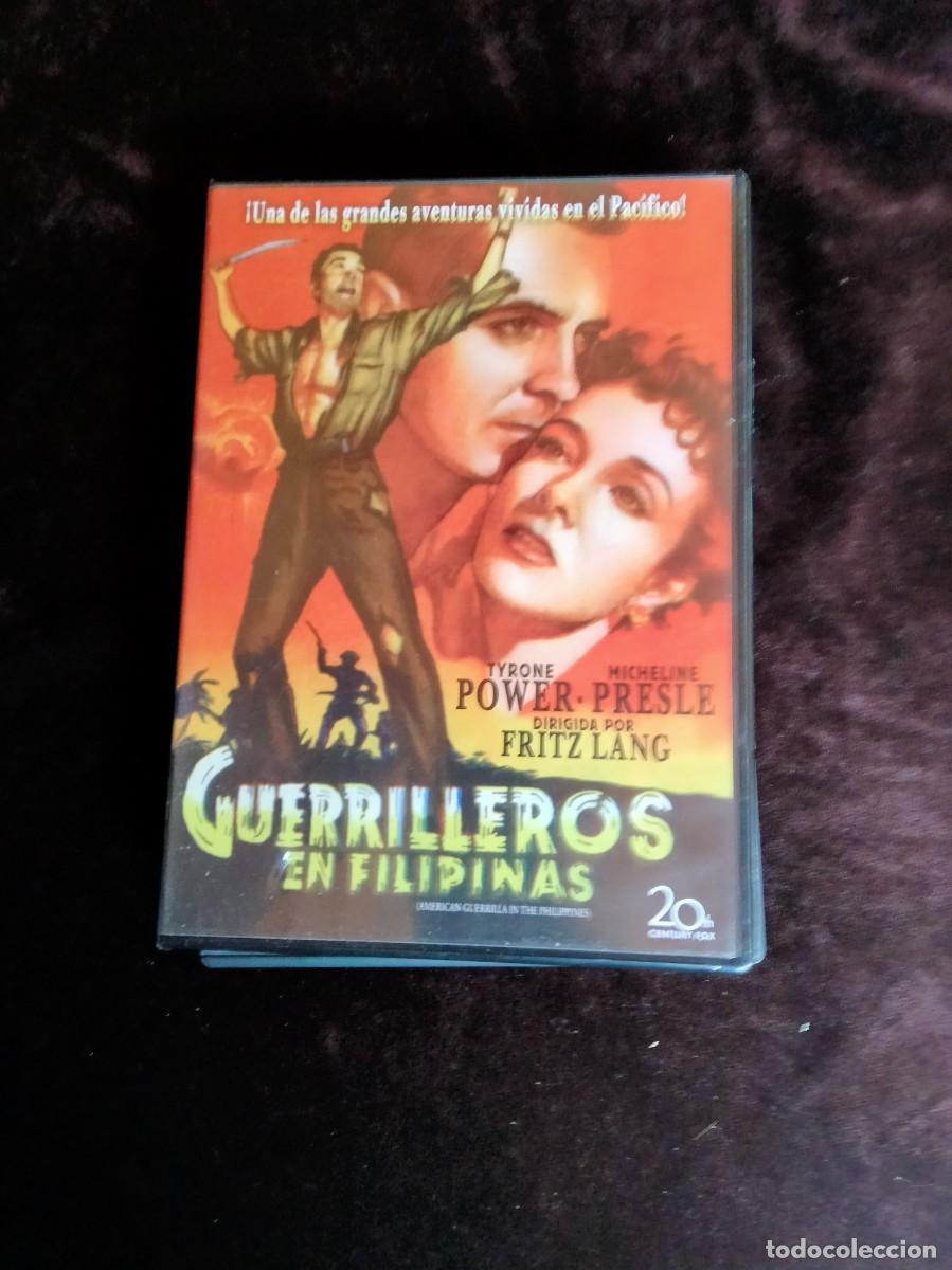 Cine: guerrilleros en filipinas - tyrone power - dvd casi como nuevo