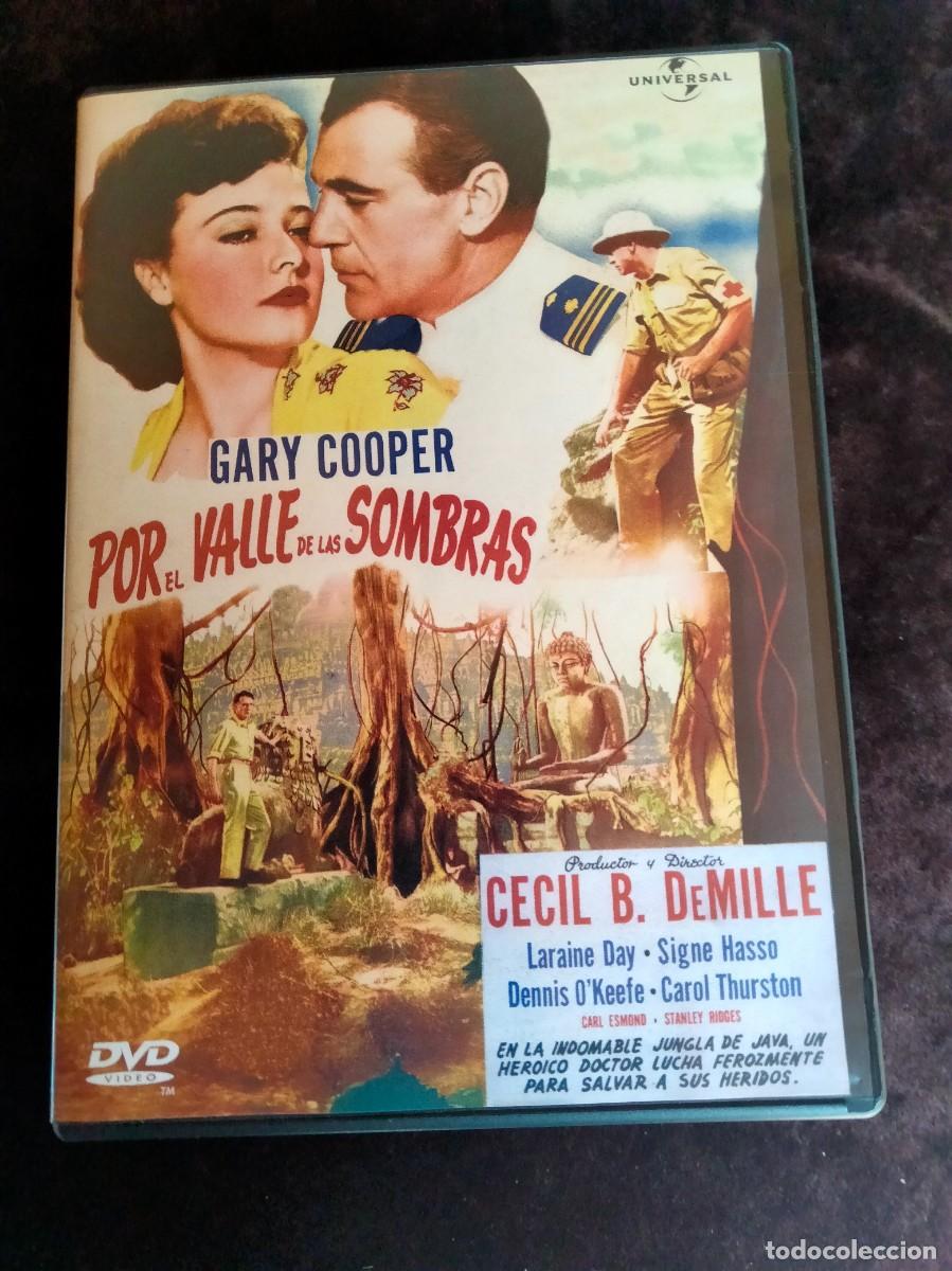 Cinema: por el valle de las sombras - gary cooper - dvd como nuevo