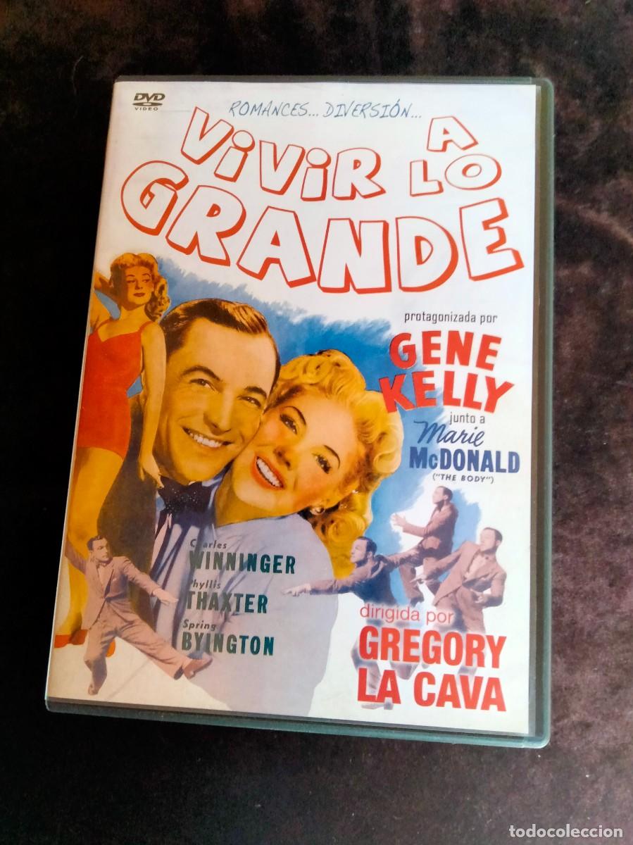 Cin&eacute;ma: vivir a lo grande - gene kelly - dvd como nuevo