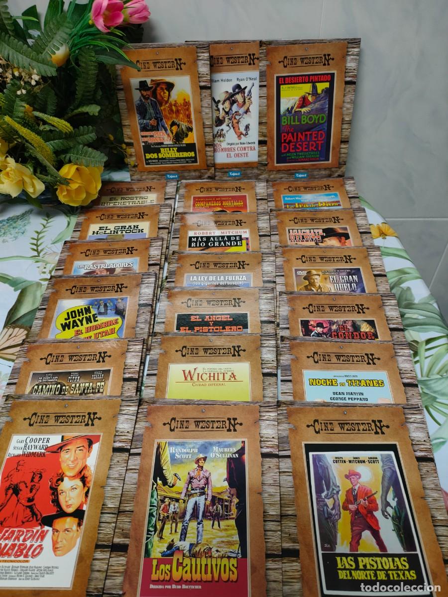 Kino: 21 DVD PEL&Iacute;CULAS OESTE, WESTERN, VAQUEROS. M&Aacute;S REGALOS GRATIS