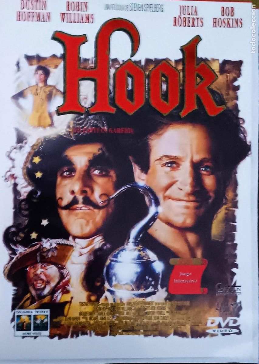 Kino: HOOK EL CAPITAN GARFIO. CINE EN DVD DE COLECCION.