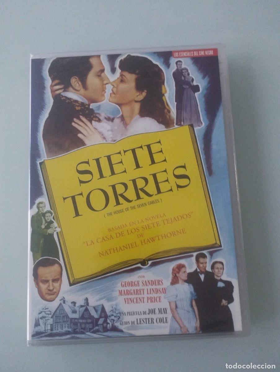 Cinema: DVD Siete torres de Joe May con George Sanders incluye libreto interior PRECINTADA
