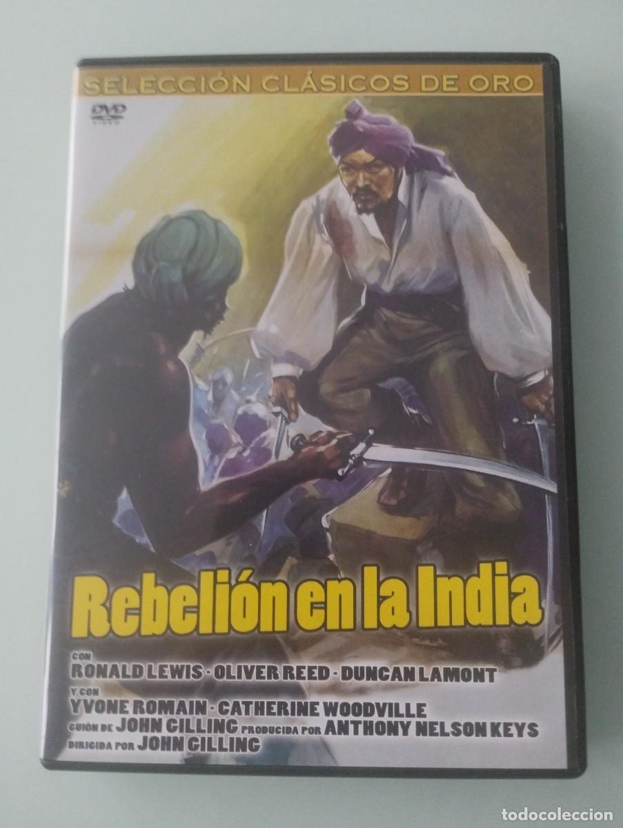 Cinema: DVD Rebeli&oacute;n en la India de John Gilling selecci&oacute;n cl&aacute;sicos de oro