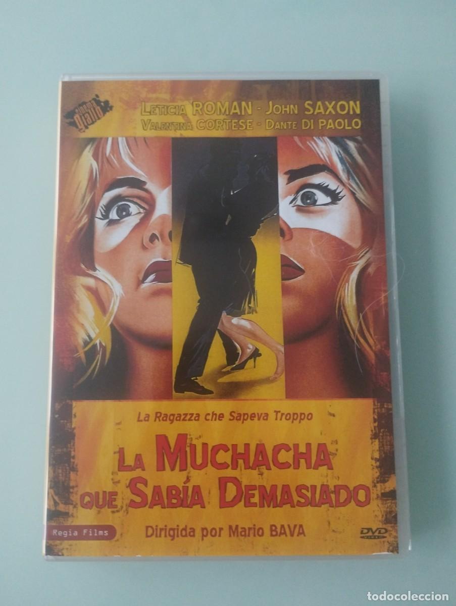 Cinema: DVD La muchacha que sab&iacute;a demasiado de Mario Bava con Leticia Roman