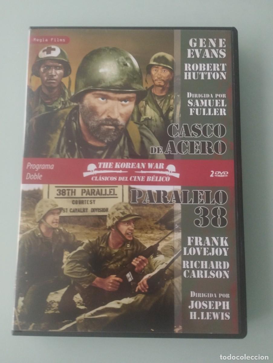 Cin&eacute;ma: DVD Programa doble cl&aacute;sicos del cine b&eacute;lico The Korean war, 2 DVD Casco de acero y Paralelo 38