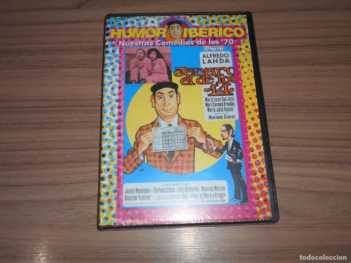 Cin&eacute;ma: JENARO EL DE LOS 14 DVD de MARIANO OZORES Alfredo Landa NUEVA PRECINTADA