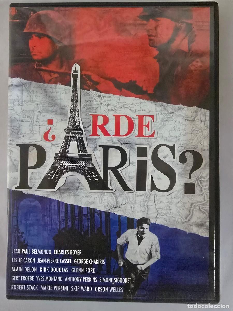 Cin&eacute;ma: DVD Arde Paris.Jean Paul Belmondo.Alain Delon