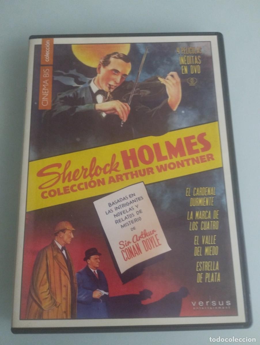 Cin&eacute;ma: DVD Sherlock Holmes colecci&oacute;n Arthur Wontner 4 pel&iacute;culas in&eacute;ditas en dvd