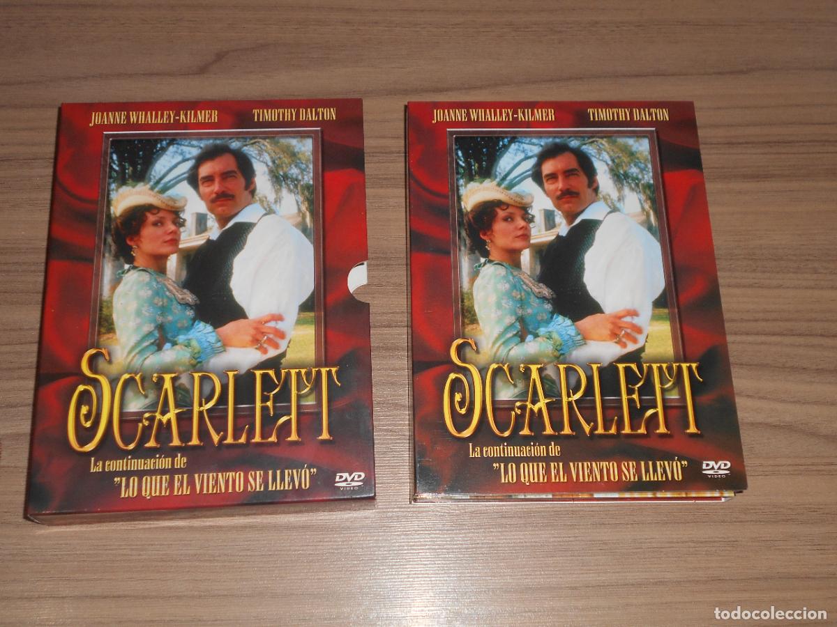 Cin&eacute;ma: SCARLETT 5 DVD La CONTINUACION de LO QUE EL VIENTO SE LLEVO Timothy Dalton