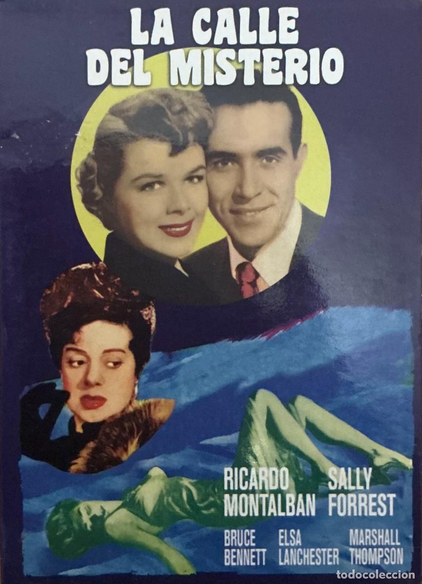 Cinema: LA CALLE DEL MISTERIO - RICARDO MONTALB&Aacute;N - SALLY FORREST - JOHN STURGES - CINE NEGRO - ASESINATO