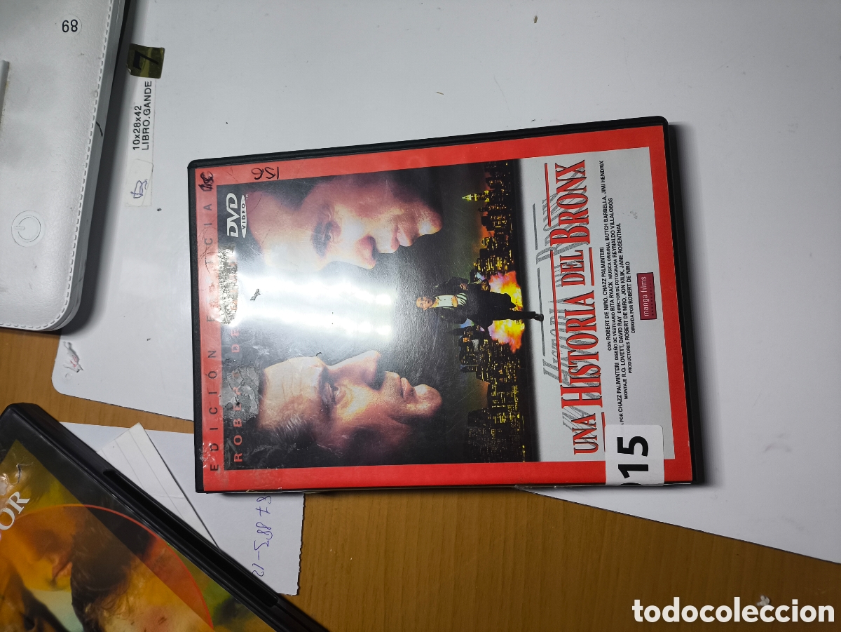 Cinema: DVD de una historia del Bronx .lote U n 0925