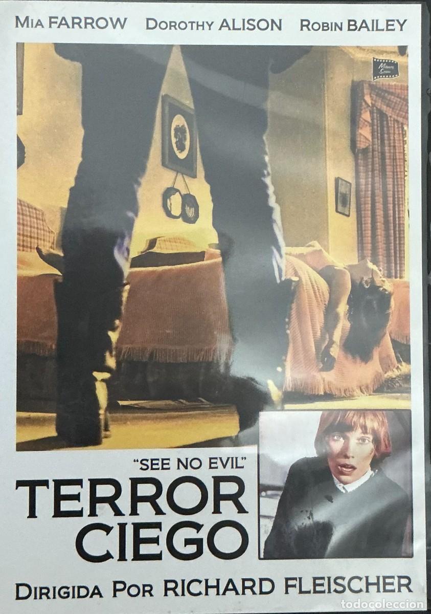 Cinema: TERROR CIEGO - MIA FARROW - ROBIN BAILEY - RICHARD FLEISCHER - THRILLER PSICOL&Oacute;GICO - ASESINO