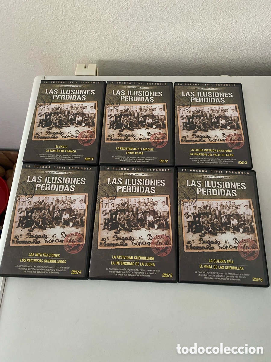 Kino: La Ilusiones Perdidas La Guerra Civil Espa&ntilde;ola 6 Dvds