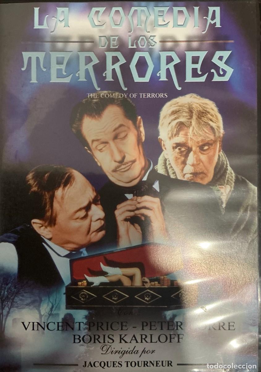 Kino: LA COMEDIA DE LOS TERRORES - VINCENT PRICE - PETER LORRE - BORIS KARLOFF - JACQUES TOURNEUR