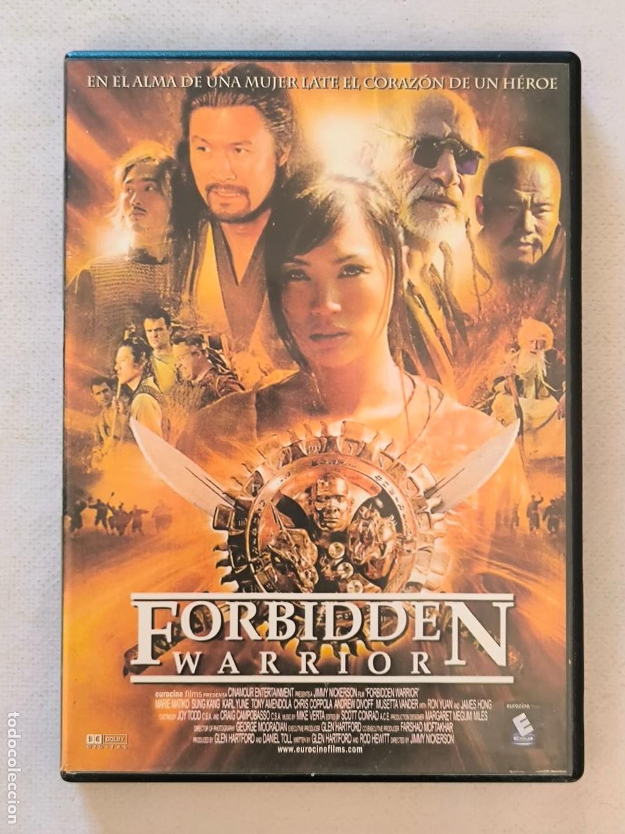 Cinema: DVD FORBIDDEN WARRIOR - JIMMY NICKERSON (9Z)