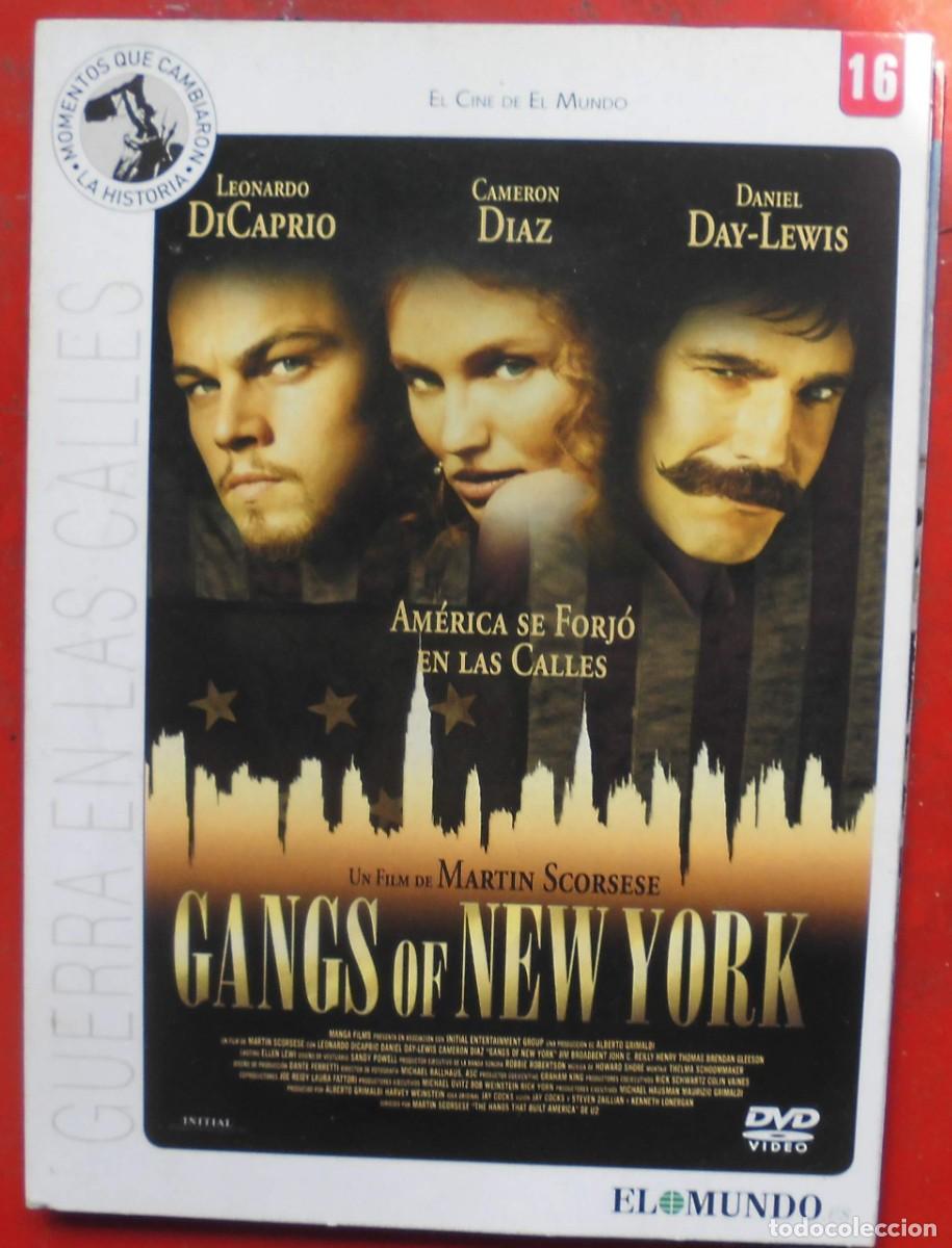 Cinema: GANGS OF NEW YORK. DVD EN BUEN ESTADO