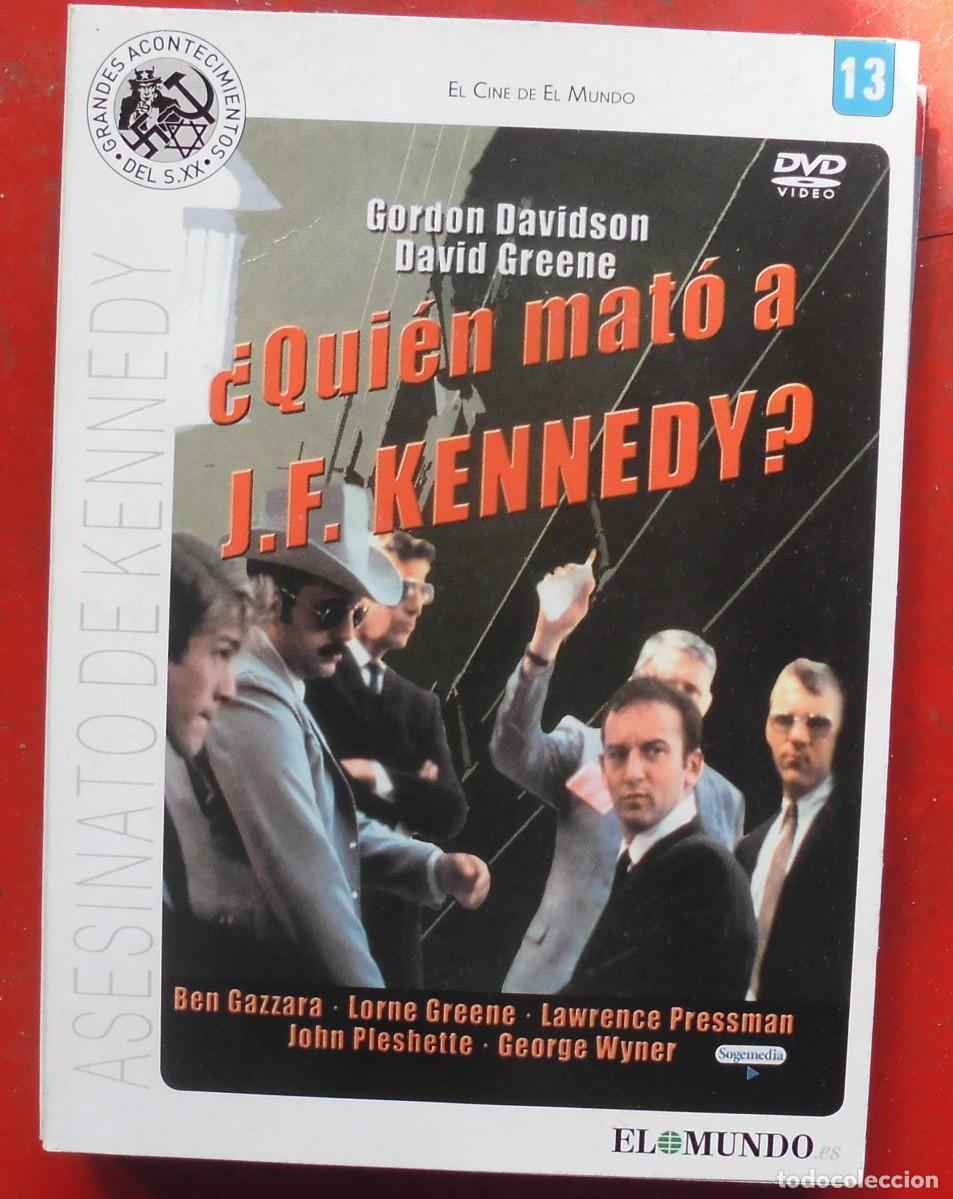 Cinema: QUI&Eacute;N MAT&Oacute; A KENNEDY?. DVD EN BUEN ESTADO