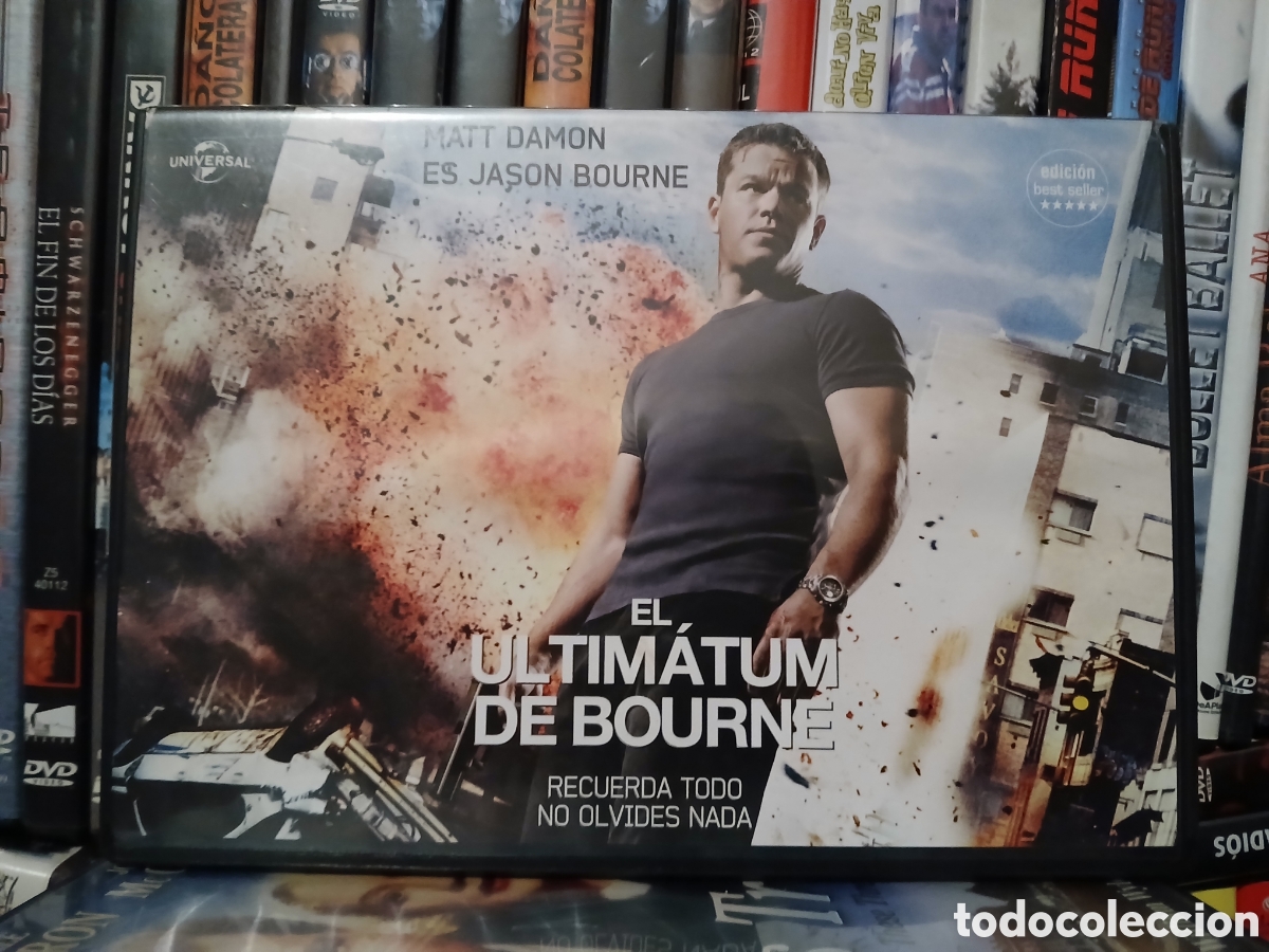 Kino: El Ultim&aacute;tum de Bourne DVD CineYVideojuegosAlMejorPrecio
