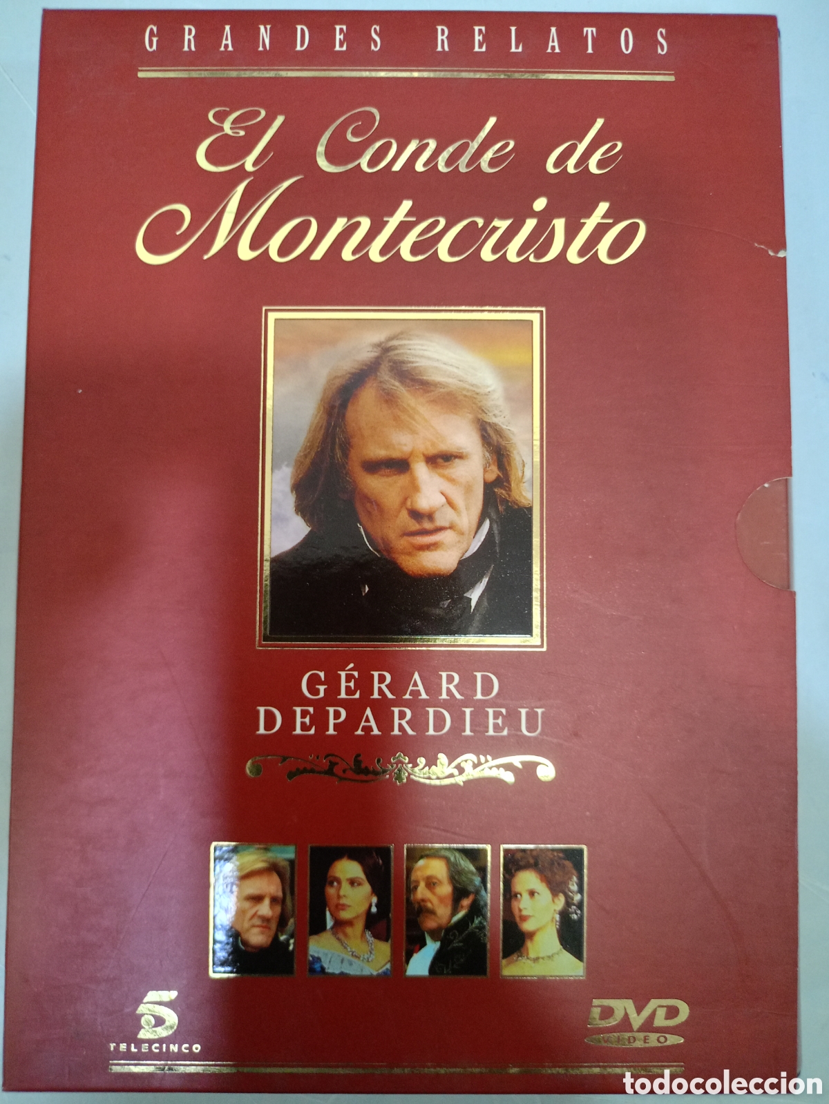 Cinema: DVD el conde de Monte cristo - miniserie