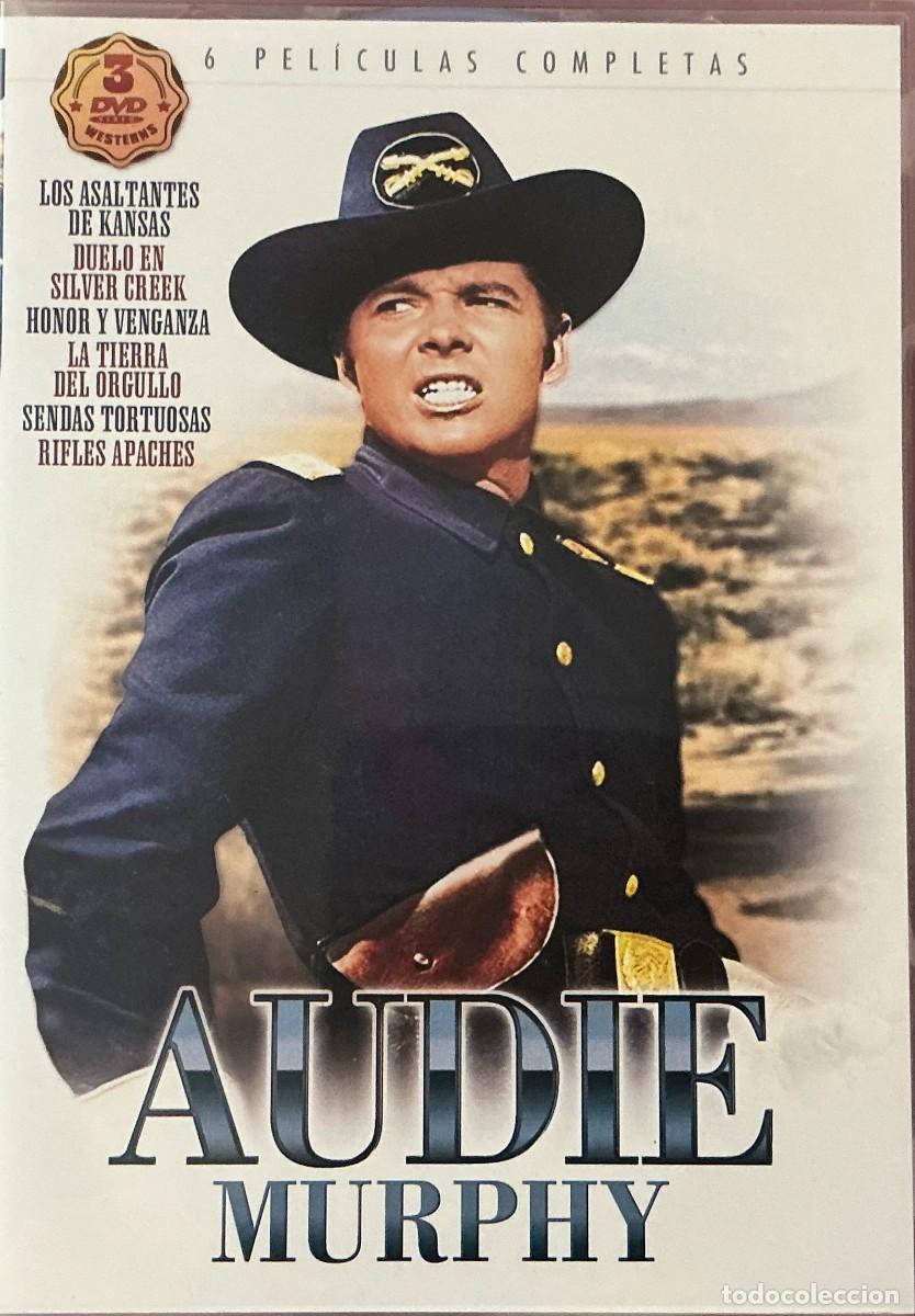 Cinema: AUDIE MURPHY - 6 PEL&Iacute;CULAS COMPLETAS