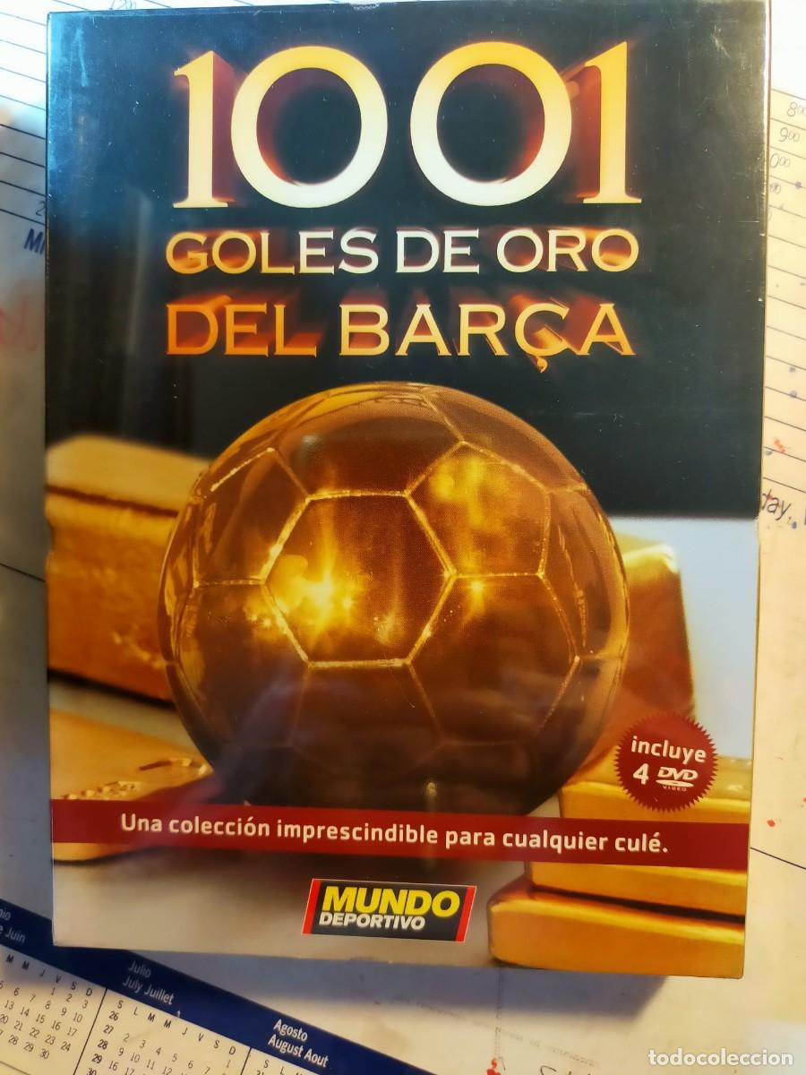 Cinema: (DVD) 1001 GOLES DE ORO DEL FC BARCELONA -BAR&Ccedil;A-ORIGINAL 4 DVD