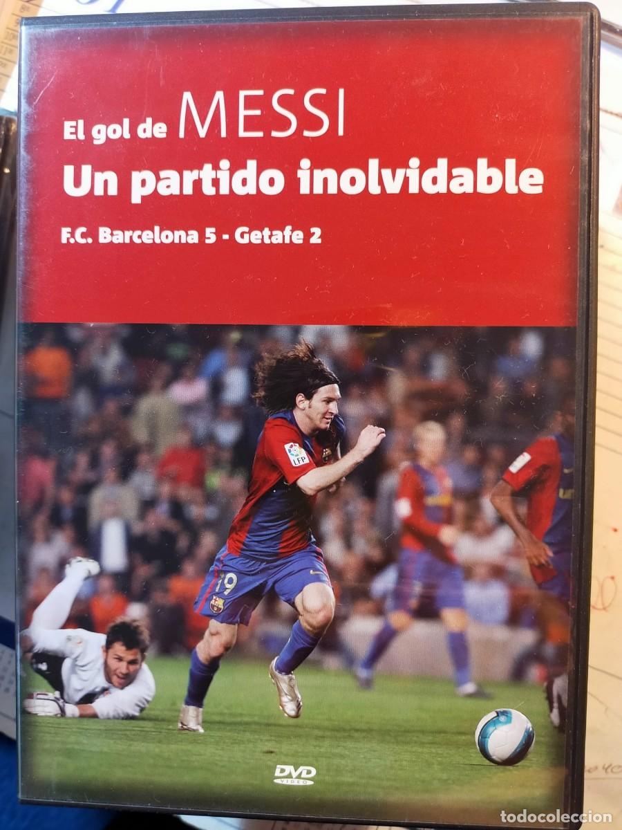 Cine: (DVD) FC BARCELONA-BAR&Ccedil;A-EL GOL INOLVIDABLE DE LEO MESSI