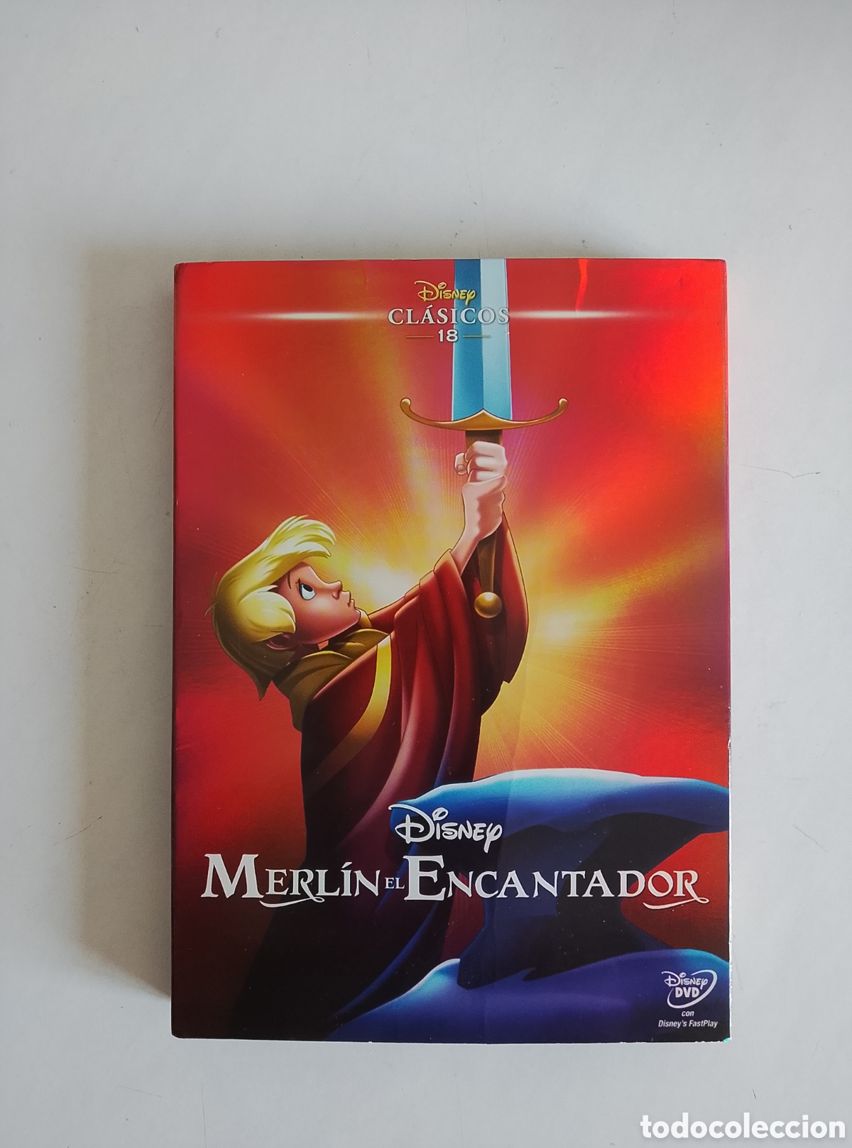 Cin&eacute;ma: PELICULA DVD MERL&Iacute;N EL ENCANTADOR WALT DISNEY