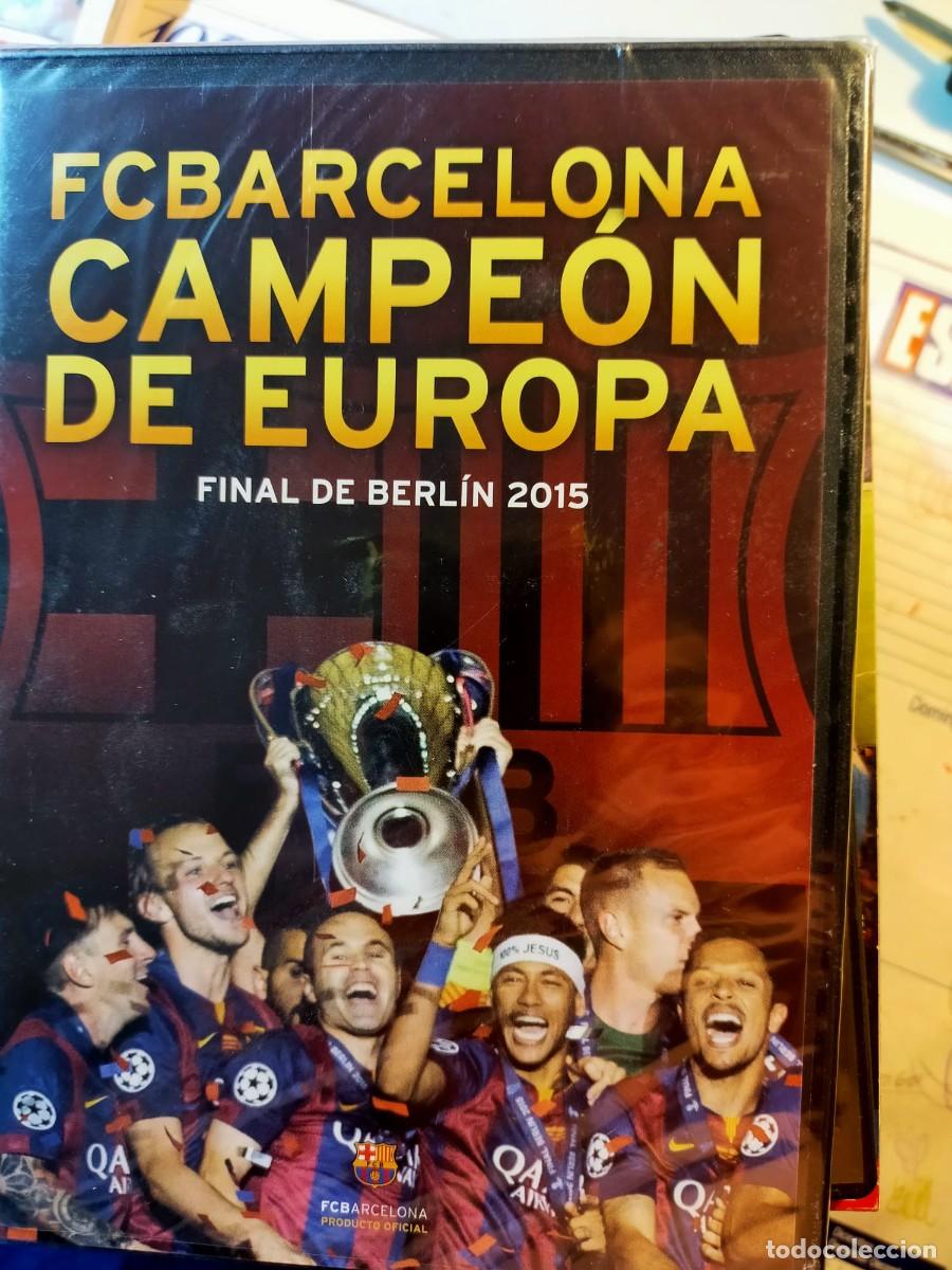 Cine: (DVD) FC BARCELONA-BAR&Ccedil;A-CAMPEON DE EUROPA BERLIN 2015-PRECINTADO